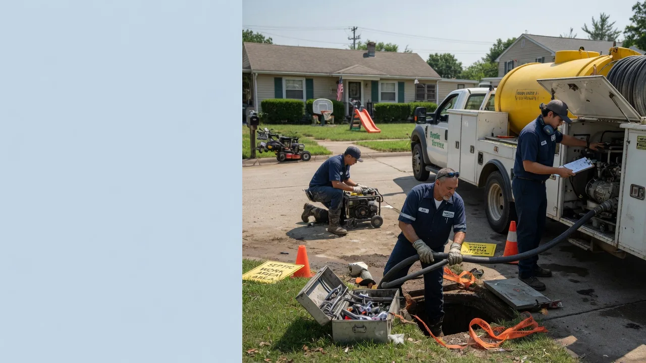 Septic Tank Pumping in Meridian, CA near me